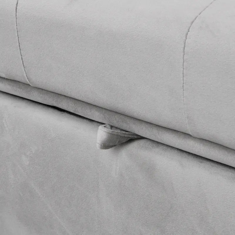 Divano letto pouf pieghevole multifunzionale, convertibile in poltrona relax e letto singolo (portata 264lb)