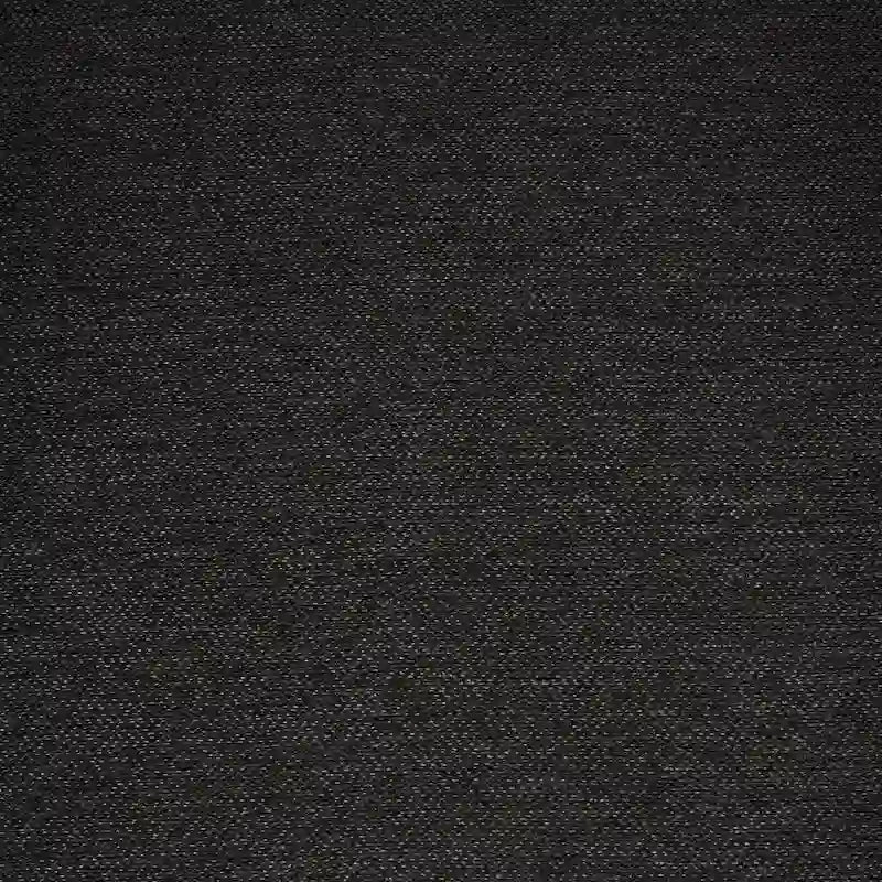 Chaise de salle à manger en bouclé crème avec structure en métal noir mat