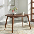 Table de salle à manger compacte moderne de style mi-siècle