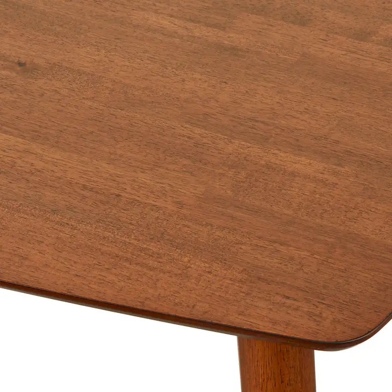 Table de salle à manger compacte moderne de style mi-siècle