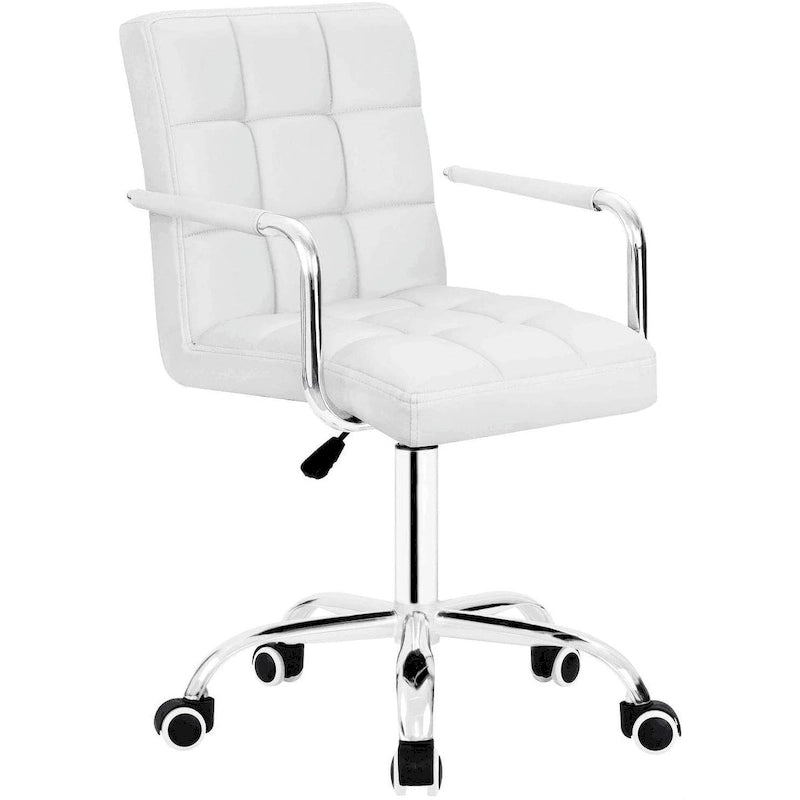 Adjustable Height Mid-Back Office Desk Chair