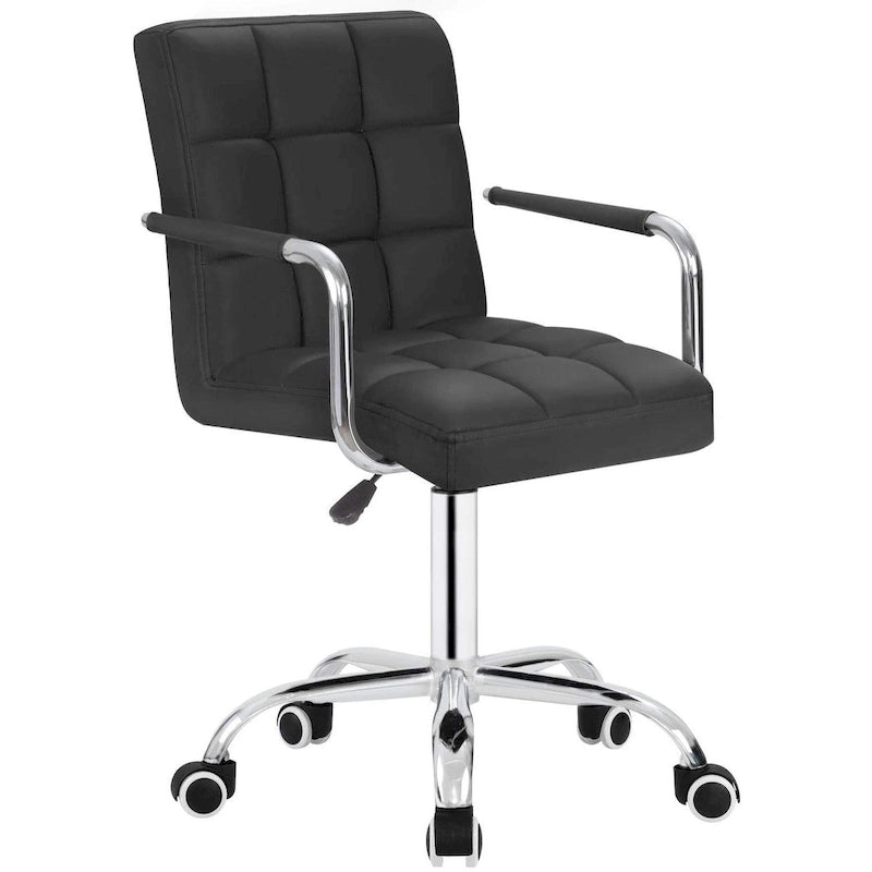 Adjustable Height Mid-Back Office Desk Chair