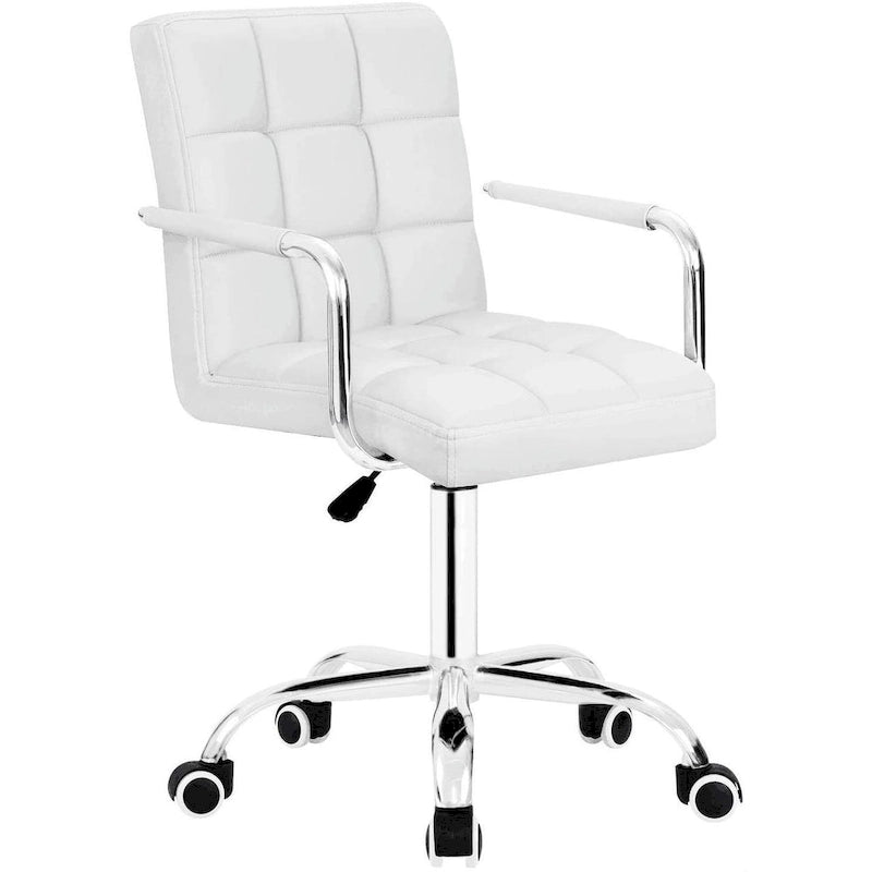 Adjustable Height Mid-Back Office Desk Chair