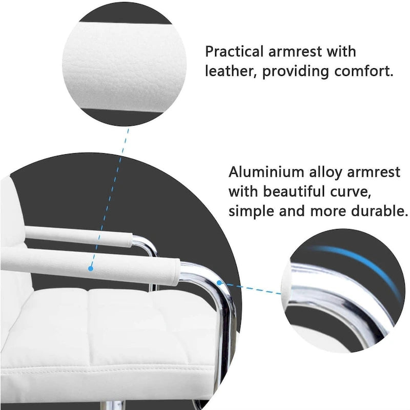 Adjustable Height Mid-Back Office Desk Chair