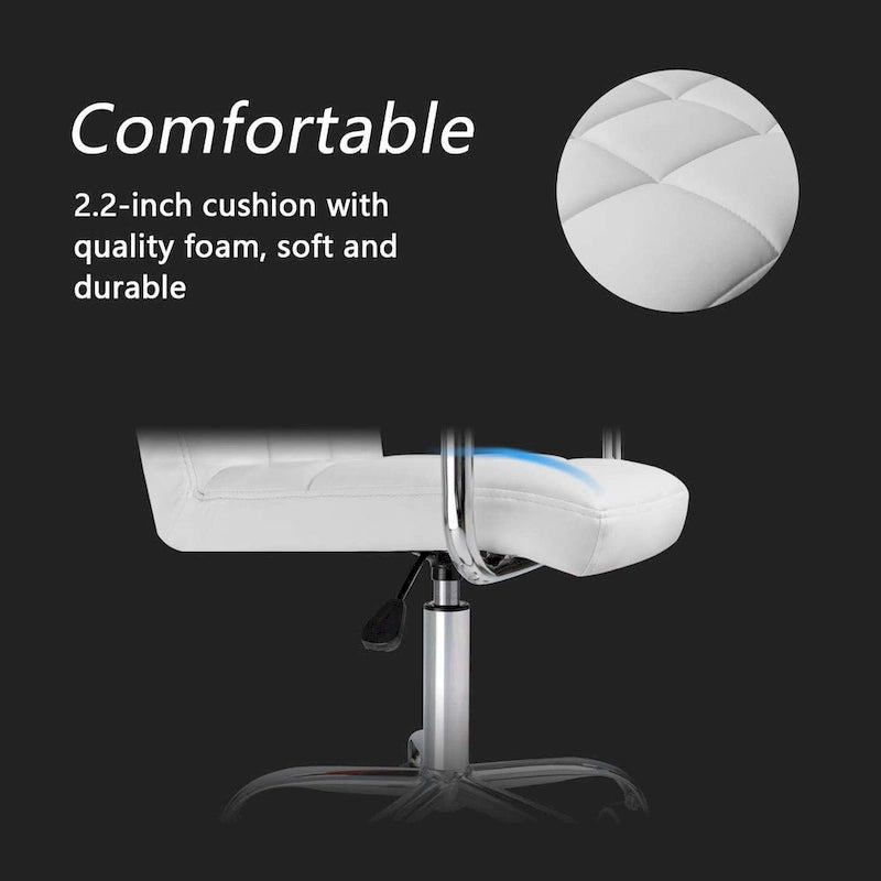 Adjustable Height Mid-Back Office Desk Chair