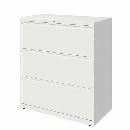 36W 3-Drawer Lateral File Cabinet - Matte Texture Finish